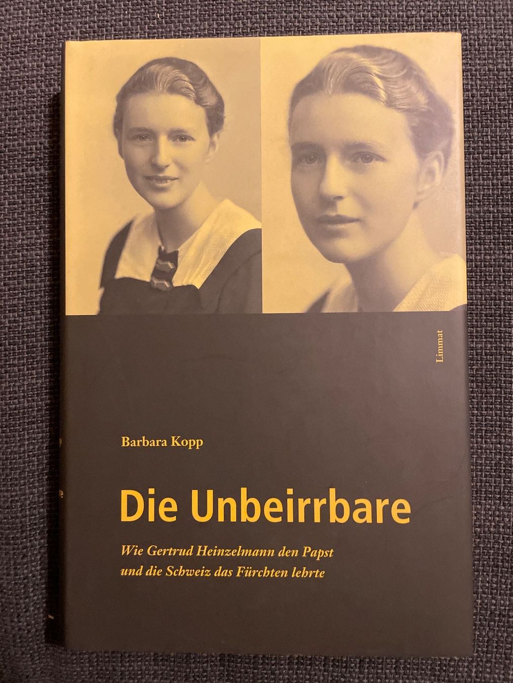 Libri: BARBARA KOPP Die Unbeirrbare (Limmat Verlag, 2003) – Usato da Frasnacht venduto da GracyStore
