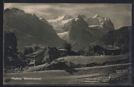 Hasleberg, Ortspartie mit Wetterhorngrup