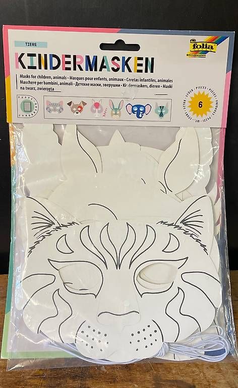 Masken: Kindermasken Tiere – Neu und originalverpackt aus Therwil von rubininio