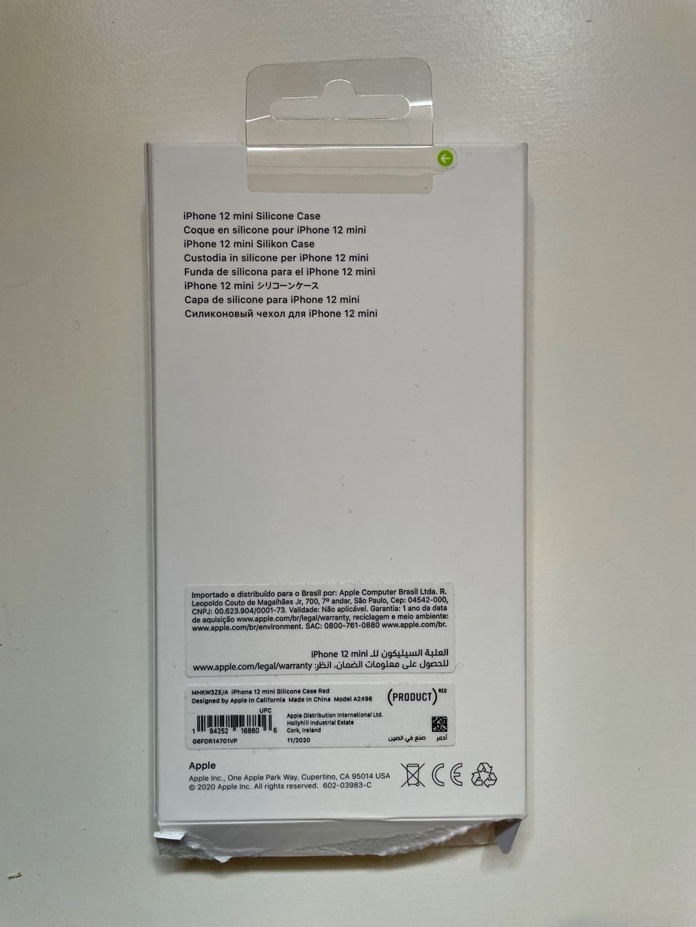 Apple Cover & Protezioni schermo: iPhone 12 mini Silikon Case MagSafe rot neu – Nuovo e nell'imballaggio originale da Grellingen venduto da dinge 1