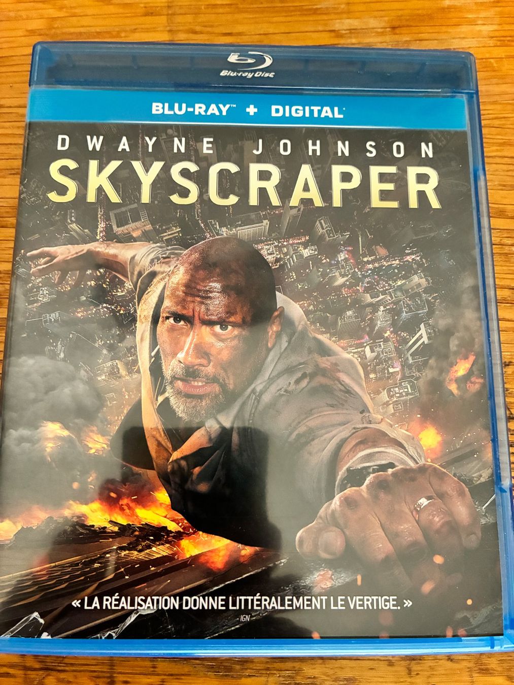 Tutti i DVDs: Skyscraper (2018, Blu-ray, Dwayne Johnson) – Usato da Vevey venduto da zecollector