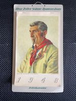 ZELLER KALENDER 1948 Antiquität