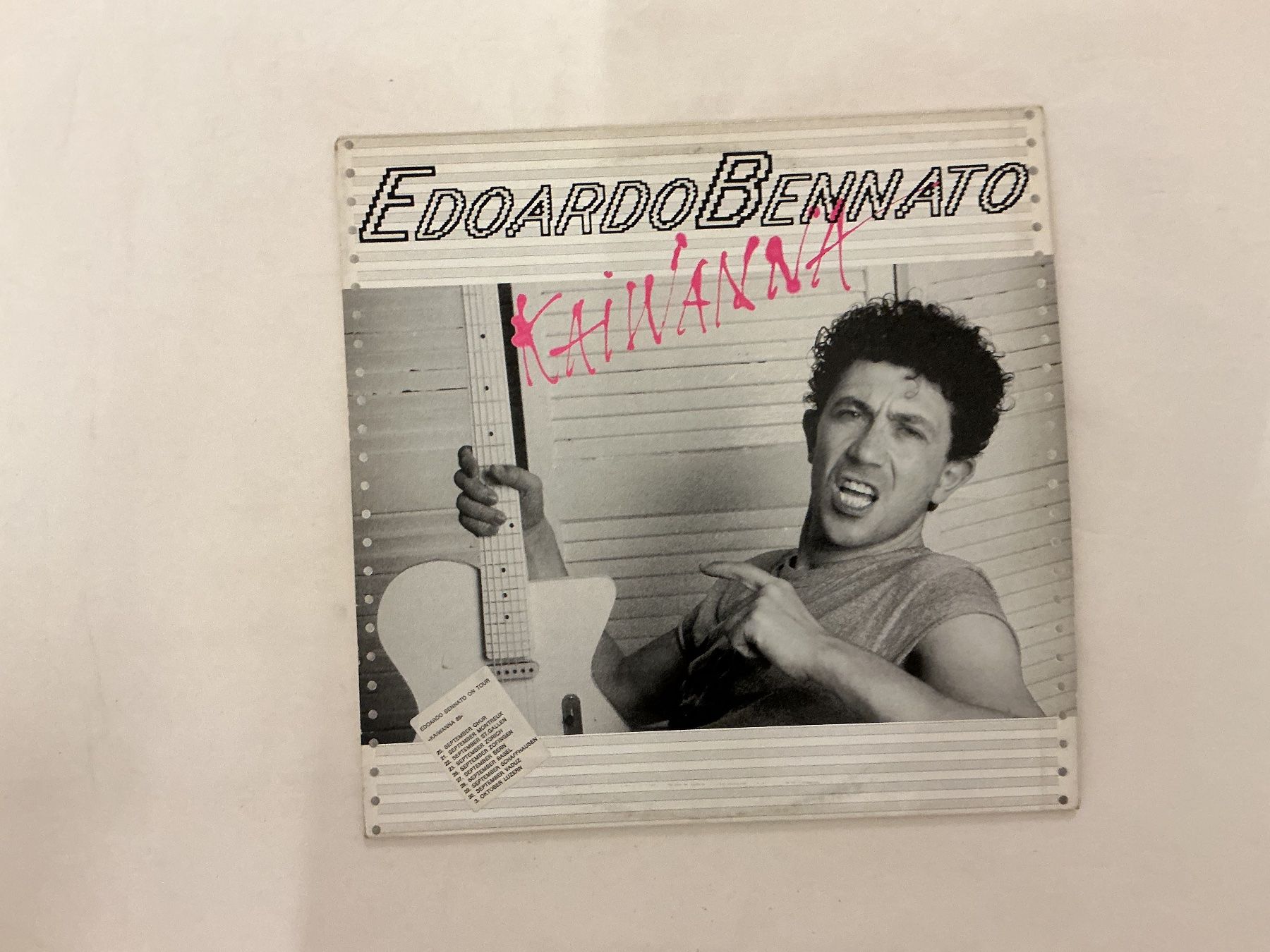 Schallplatten: Edoardo Bennato LP - Kaiwanna – Gebraucht aus Winterthur von Tumko-Vinyl