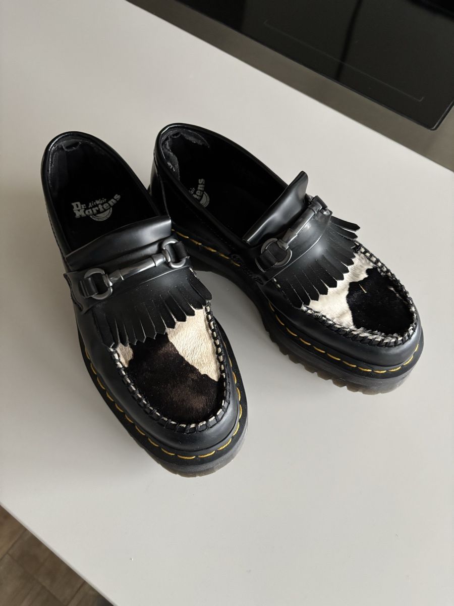 Dr. Martens Scarpe da uomo: Dr. Martens Adrian Snaffle Quad Loafers – Usato da Bulle venduto da lalooo