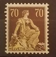 2852B) 113, Sitzende Helvetia postfrisch Kt. 200.-
