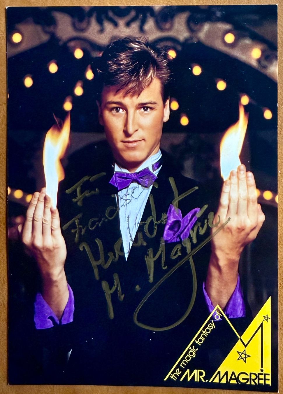 Autogramme: Mr. Magrée - The Magic Fantasy - Autogramme – Gebraucht aus Lutry von Ediego