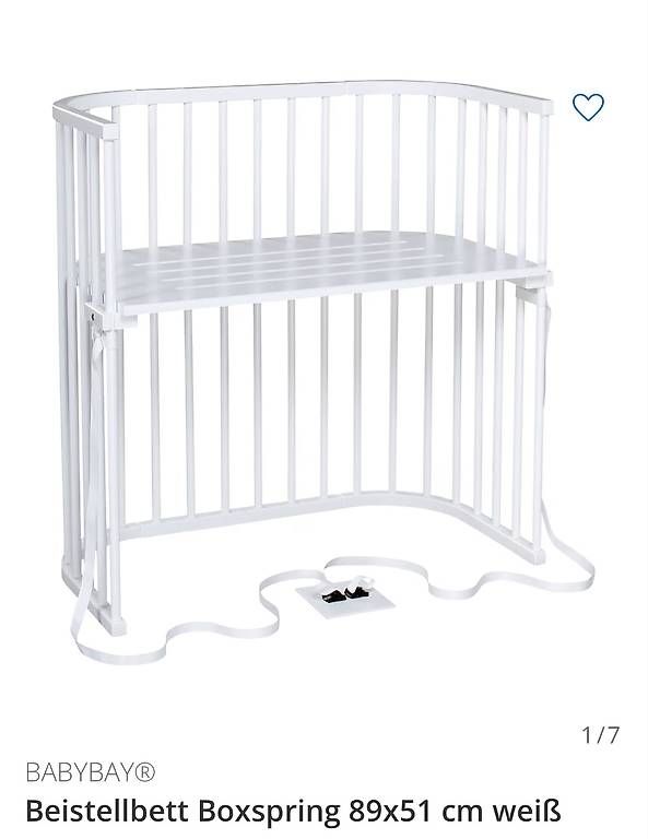 Letti: Beistellbett zu Boxspringbett, weiss – Usato da Reinach BL venduto da Corine6