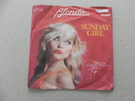 Single USA New Wave Rock Band Blondie 1978 Hit : Sunday Girl