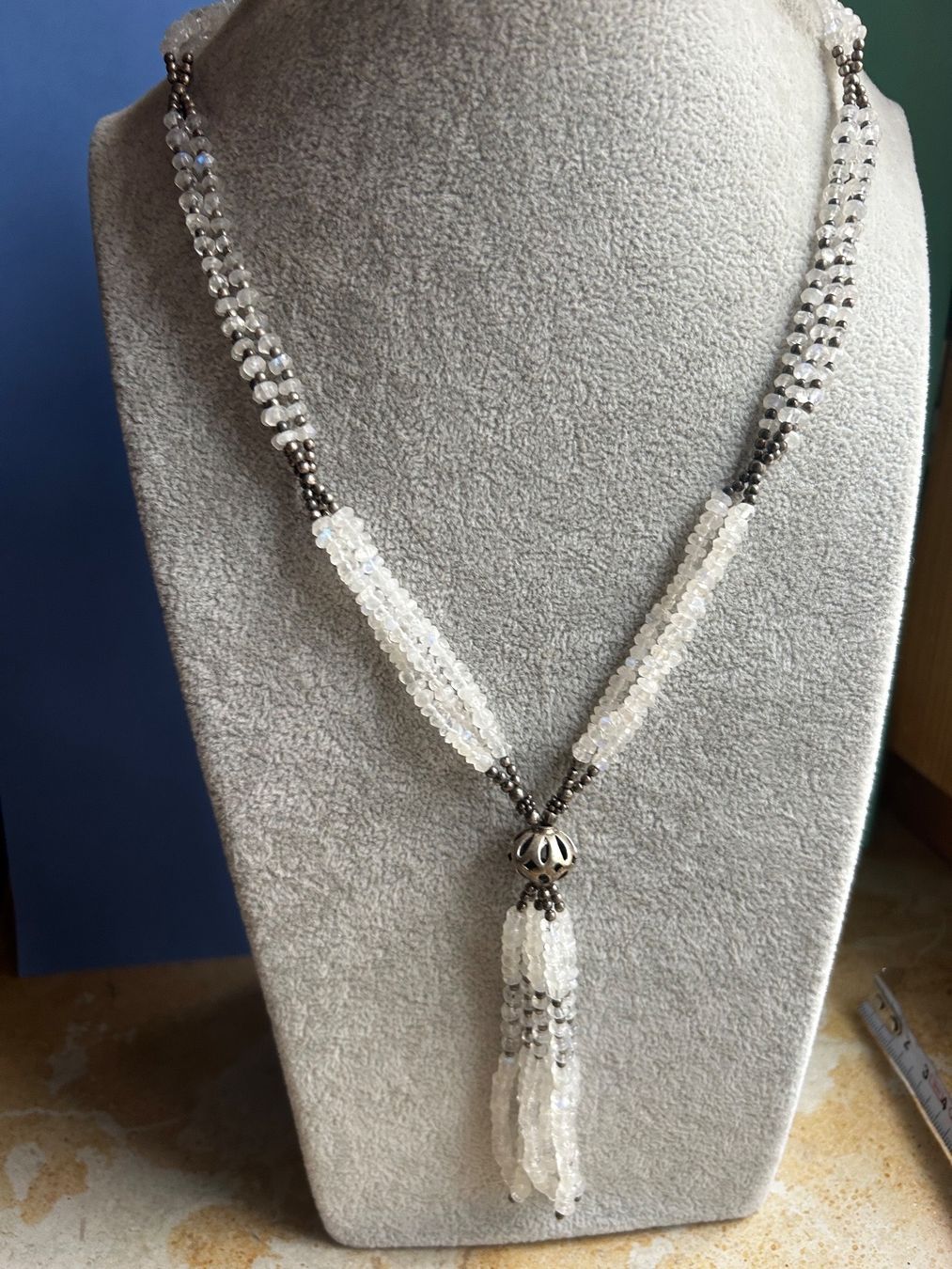 Catenine: Weiss Kette Monstein Silber Anhänger – Usato da Basel venduto da bellespirit 1