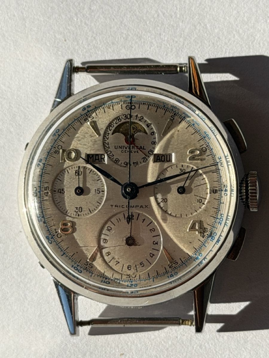 Universal Genève Orologi: Universal Genève tricompax – Usato da Courtemautruy venduto da Atelier_Vintage 7