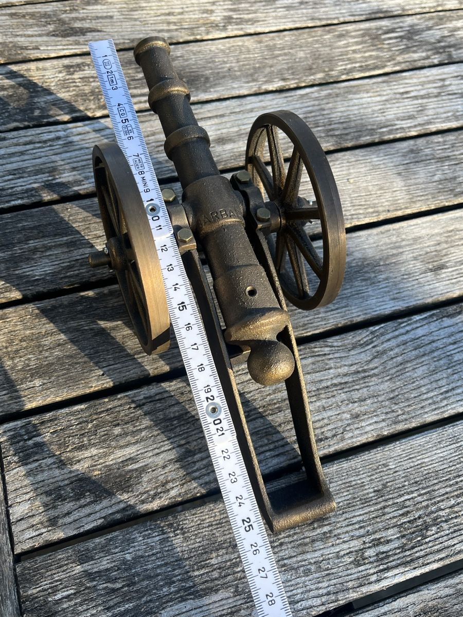 Skulpturen & Statuen: Bronze Kanone (Deko) – Gebraucht aus Wiesenberg von swissantik 8