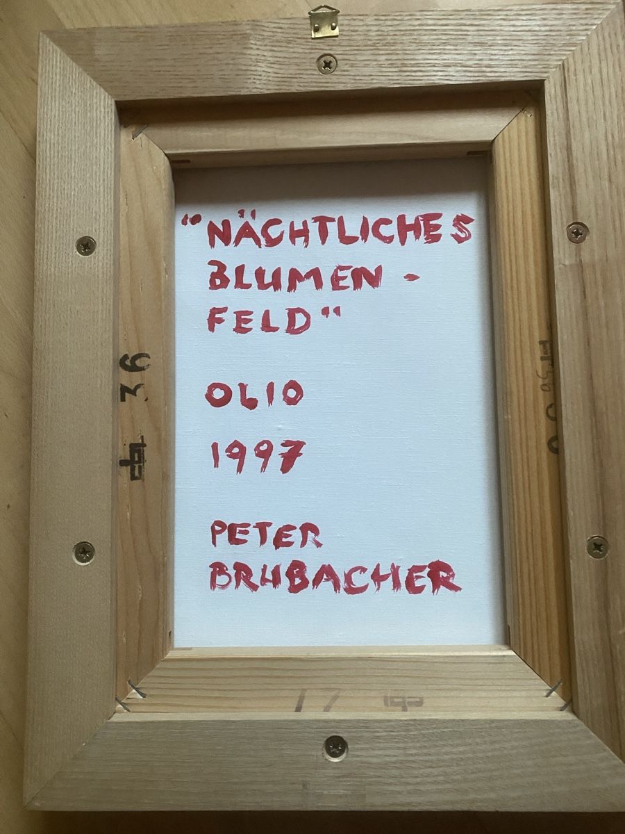 Tableaux: Peter Brubacher – D'occasion à Riehen par Sispatty11 1