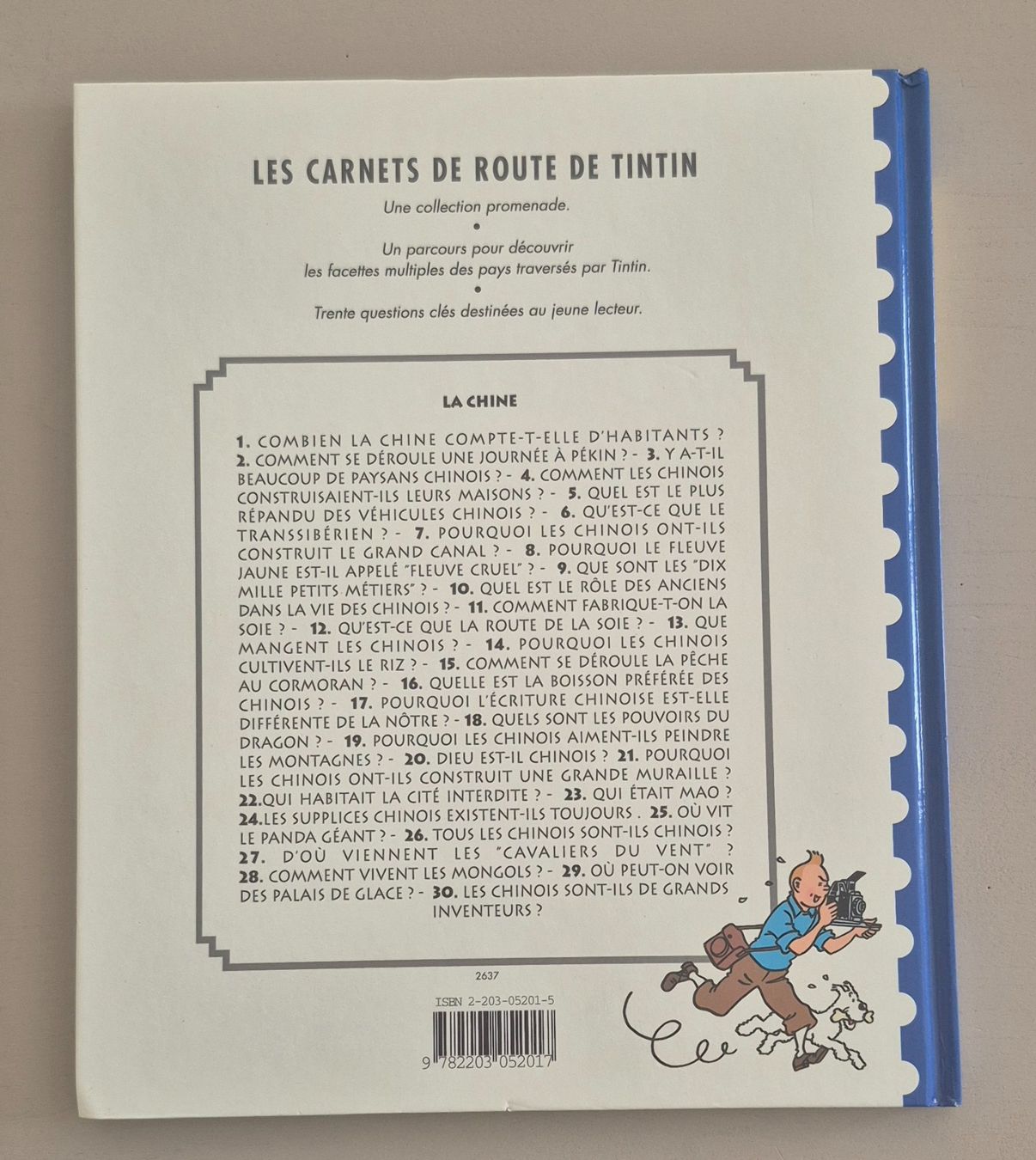 Fumetti: Tintin - Les Carnets de Route - La Chine – Usato da Grand-Lancy venduto da loi_599y 1