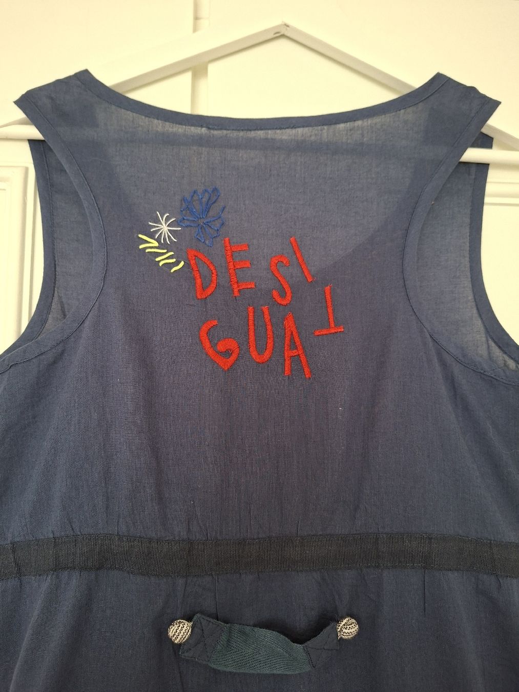Desigual Vestiti: Desigual Robe Sans Manches Coton T36 – Usato da Lutry venduto da Sim_Sta 2