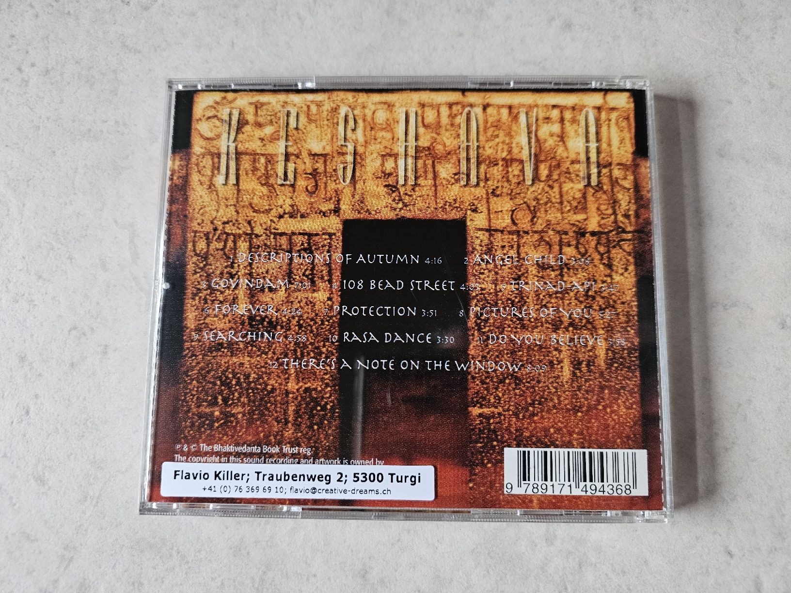 CD: Keshava  -  Untitled  /  (Alternative Rock, Pop Rock) – Usato da Schneisingen venduto da backstore24 1