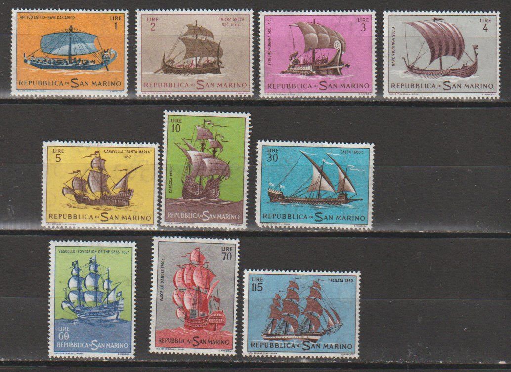 Tous les timbres: San Marino – D'occasion à Crans-Montana par kira56 2