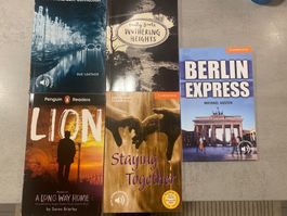 5 Englische Bücher
