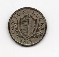 (2121) Luzern, ½ Batz, 1813, top stgl