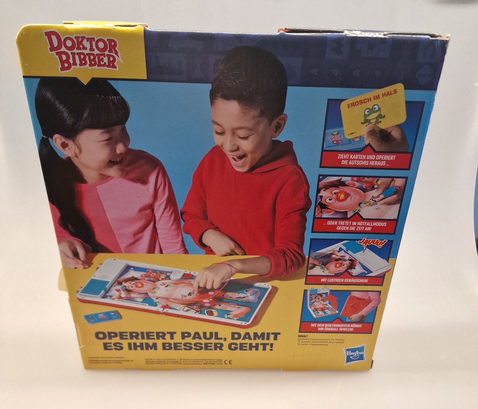 Hasbro Giochi: Doktor Bibber - Geschicklichkeitsspiel  Neu – Nuovo (secondo la descrizione) da Oberuzwil venduto da aseinkaufswelt 1