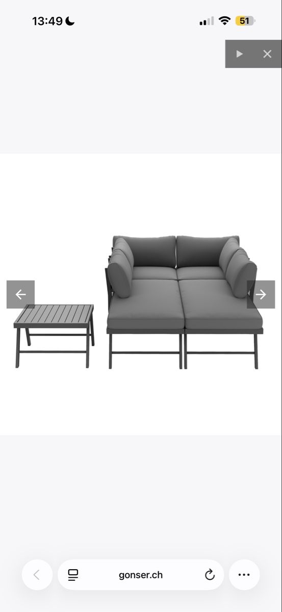 Sofas: Lounge Set – Neuf (Voir description) à Gelterkinden par Belle.fleur 1