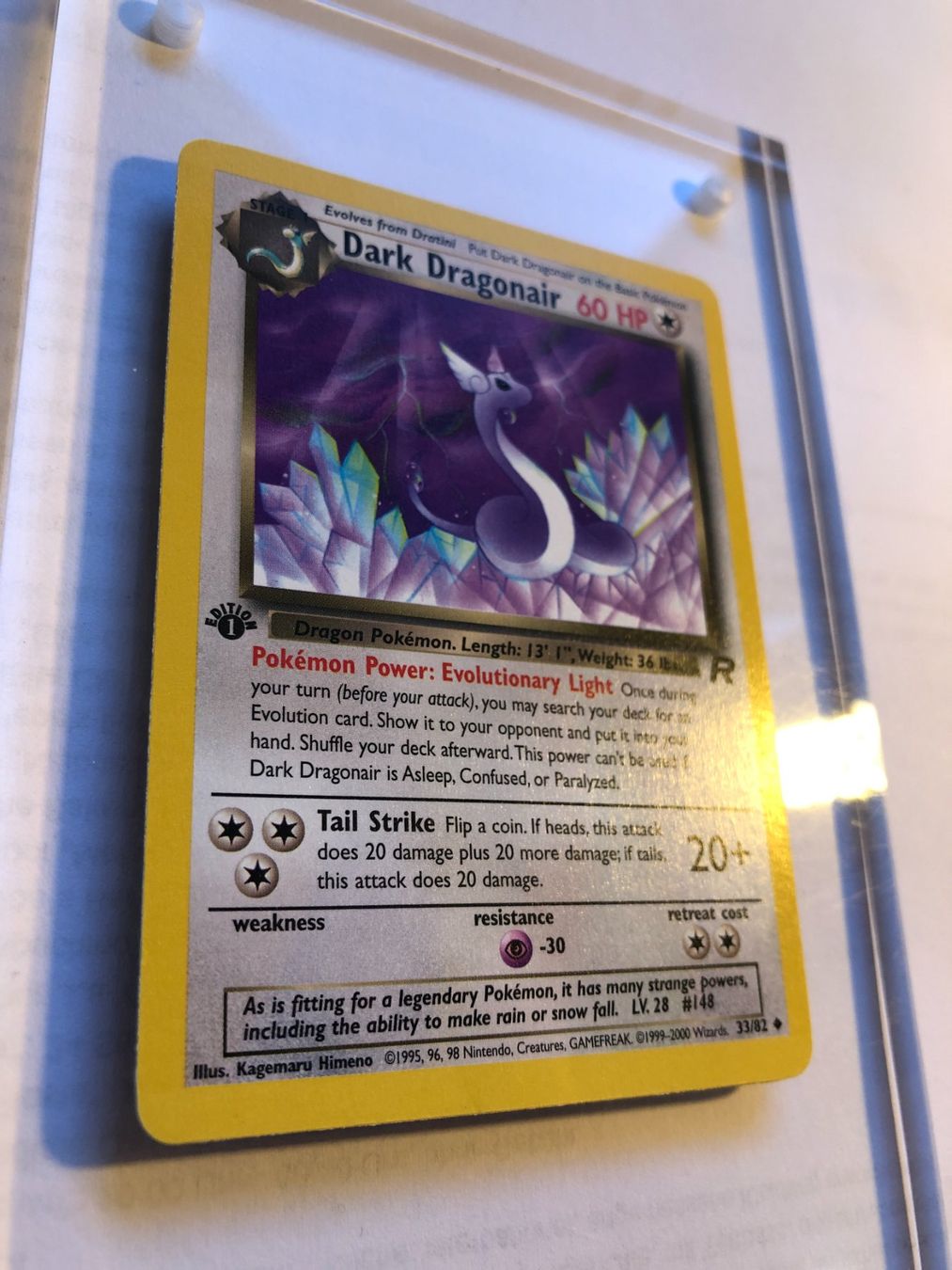 Sammelbilder & Trading cards: Dark Dragonair (unc.) Team Rocket 1st - MINT- ab 1.- – Gebraucht aus Giubiasco von dan_pr8b 1