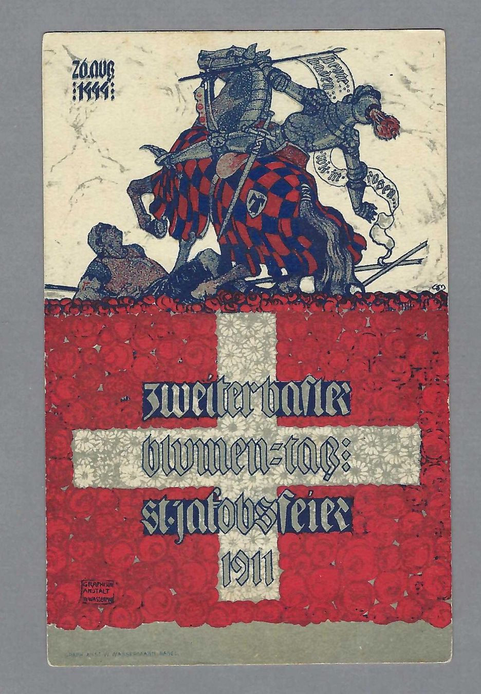 Cartes postales: 1911, ST. JAKOBSFEIER – D'occasion à Pura par ulisse1957