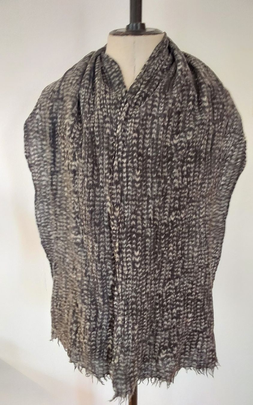 Foulard & Sciarpe: Schal Tuch Wolle grau – Usato da Köniz venduto da scopello12 1