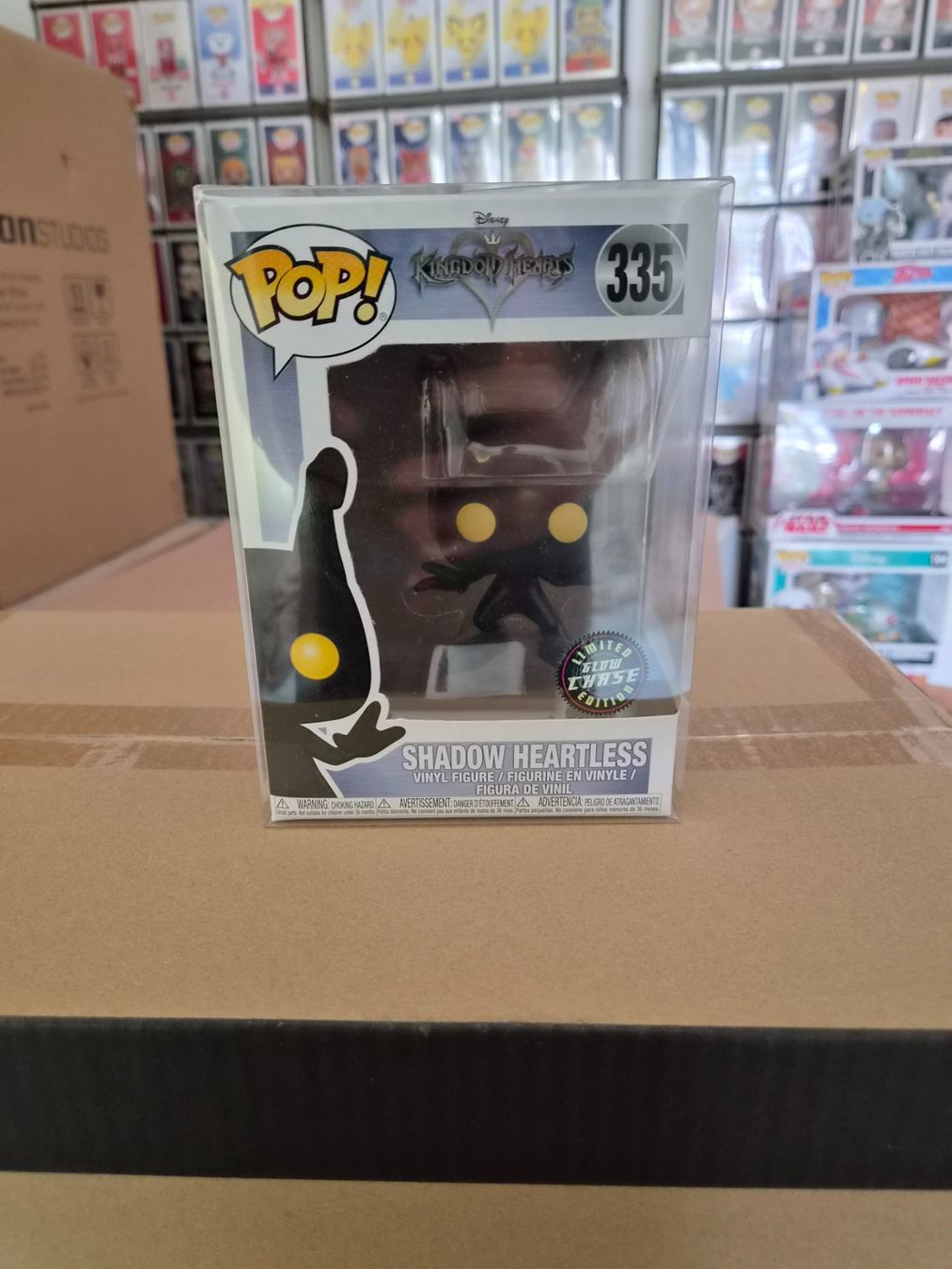Funko Figurines: Funko Pop Shadow Heartless #335 – Chase Edition – Neuf avec emballage d'origine à Sisseln AG par schenk-figuren