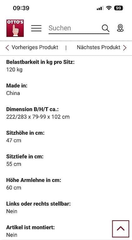 Sofas: Neues Sofa – Gebraucht aus Kradolf von Shaun1211 2