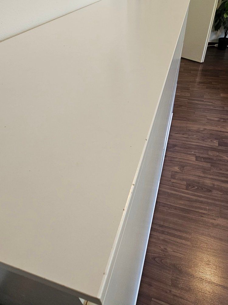 Ikea Cassettiere: MALM Kommode mit 6 Schubladen, weiß, 154x50 cm – Usato da Luzern venduto da igo_ldf2 3
