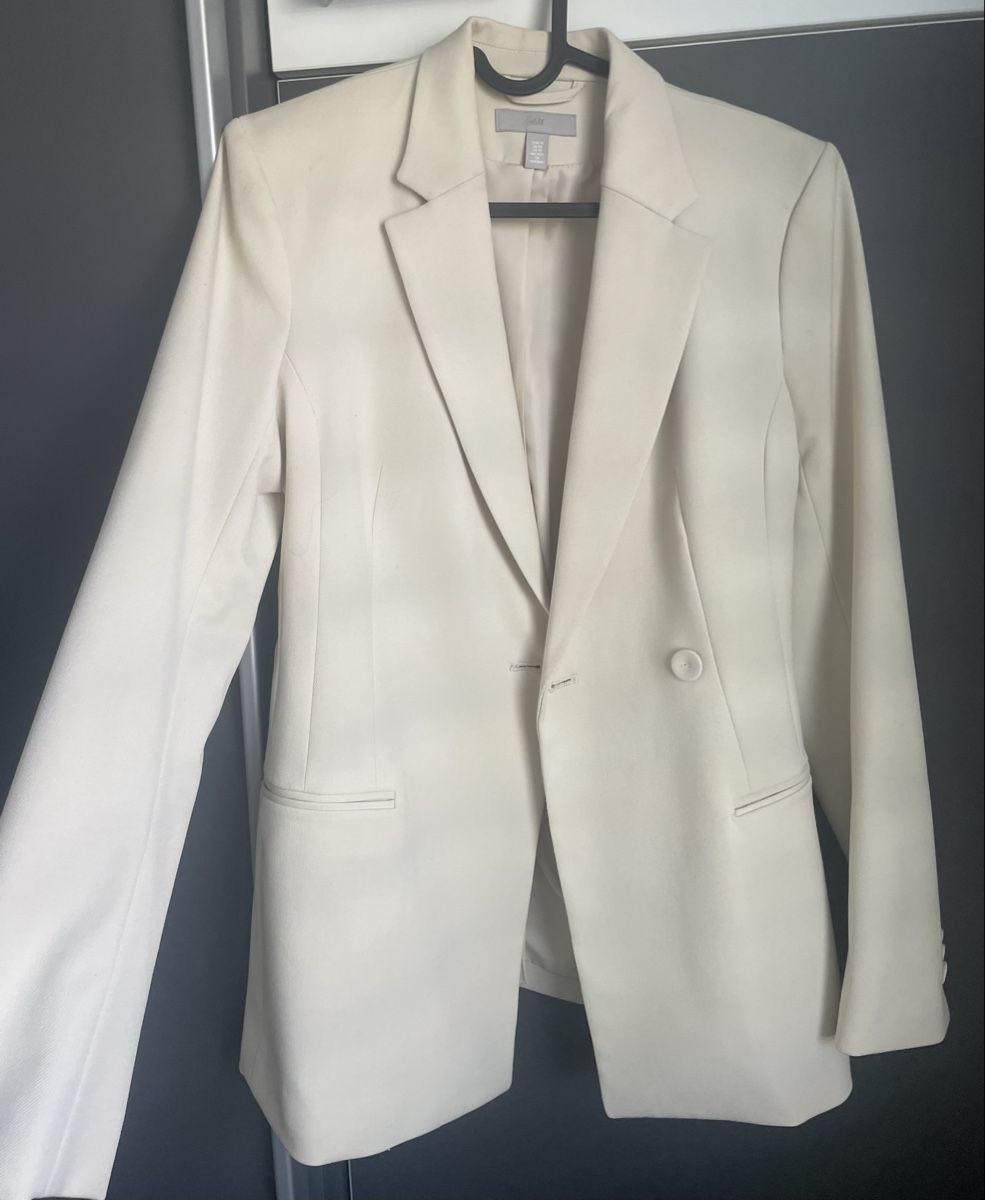 H&M Giacche: H&M Blazer Creme Gr. 34 – Nuovo (secondo la descrizione) da Interlaken venduto da sa.manta