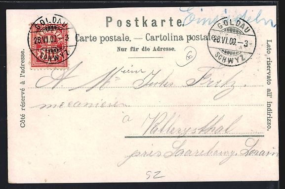 Cartes postales: Litho Einsiedeln, Gnaden-Mutter, Kloster – D'occasion à Berlin par bartko-reher 1