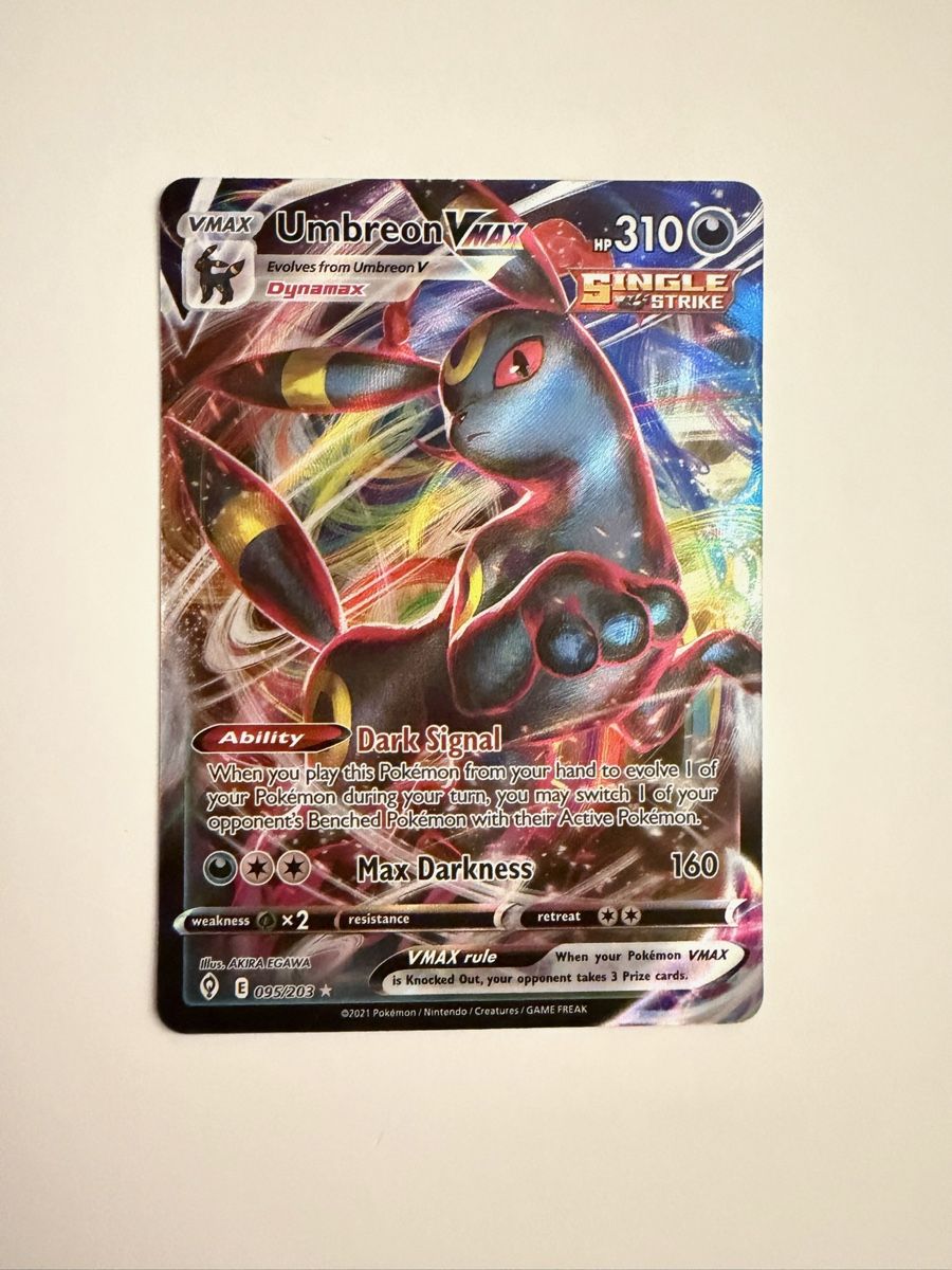 Pokémon Sammelbilder & Trading cards: Umbreon V Max – Gebraucht aus Biel/Bienne von SeeLoewe55