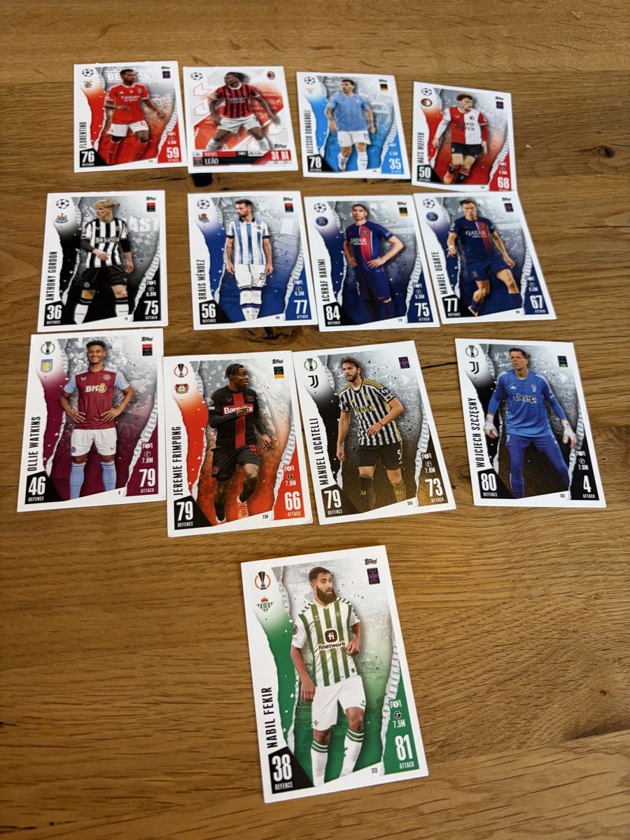 Topps Carte collezionabili: Fussball Match Attax Karten – Usato da Ried-Brig venduto da Beschastnykh