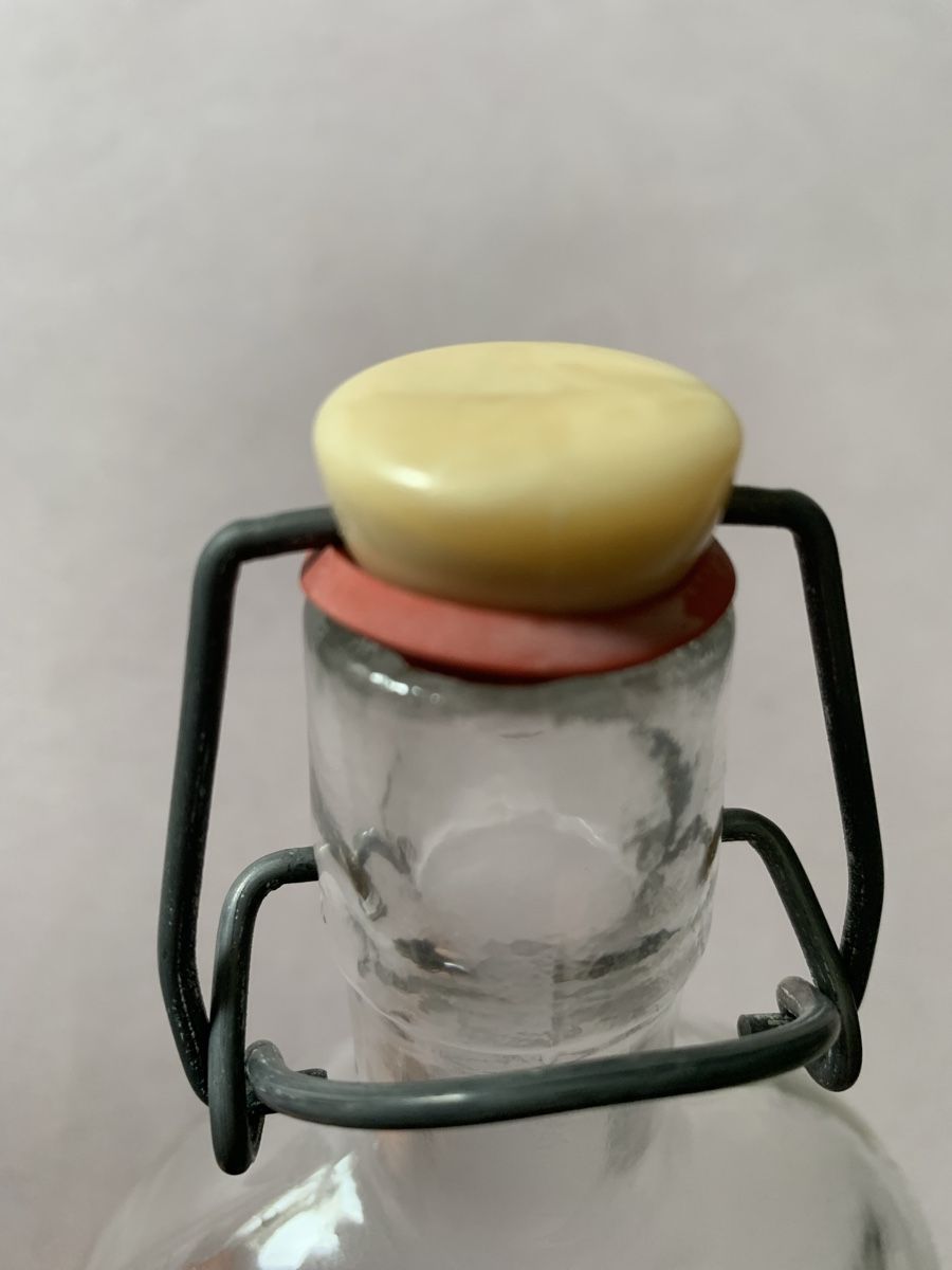 Bottiglie: Antike Glasflasche Bügelverschluss 1864 – Usato da Winterthur venduto da Darfweg 3