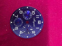 Vintage Cadran chronographe signé Breguet – bleu