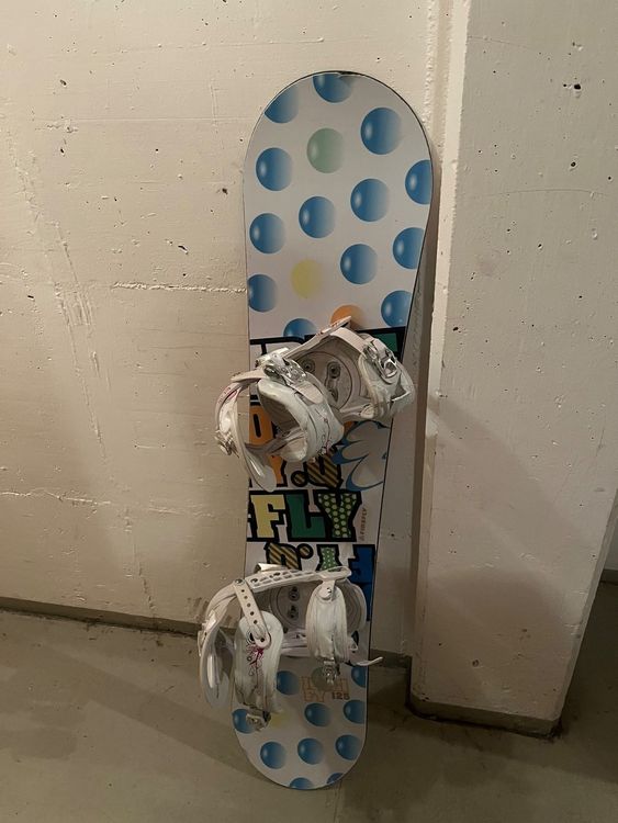 Snowboard 125 cm mit Bindung Kaufen auf Ricardo