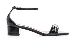 Bally top Sandalen mit Schnallen Hochglanz-Finish 38,5