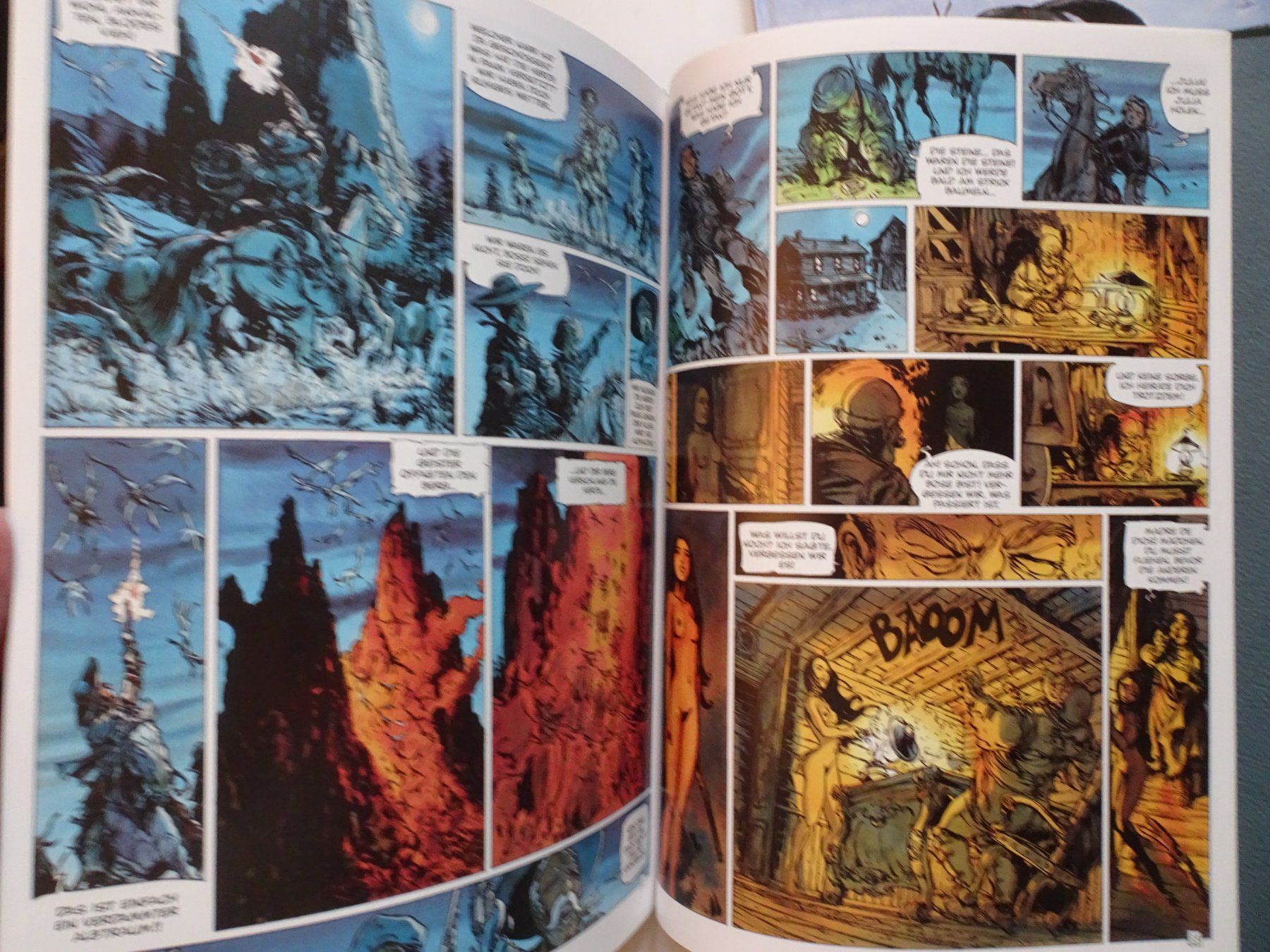 Fumetti: Die Fährte der Dämonen - Comic Western - Band 1 + 2 – Usato da Schönenwerd venduto da schnitzunddrunter 3