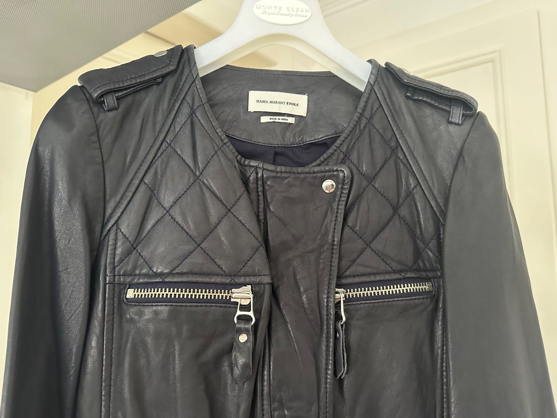 Isabel Marant Giacche: Isabel Marant Kady leather jacket size 36FR – Nuovo (secondo la descrizione) da Lausanne venduto da kuroneko86 1