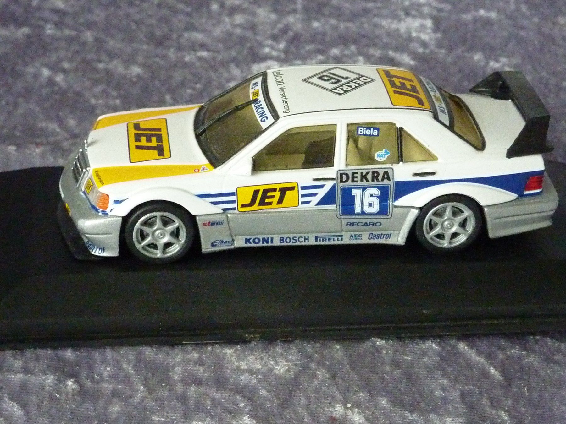 Minichamps Modellini d'auto: Mercedes 190E Evo2 Jet #16  1:43 – Nuovo e nell'imballaggio originale da Dürrenäsch venduto da modellautos4you 3
