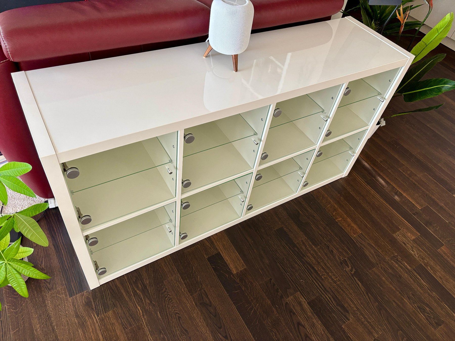 Ikea Vitrinen: Ikea Kallax Vitrine mit Glastüren – Gebraucht aus Frauenkappelen von Doc_Snyder 2