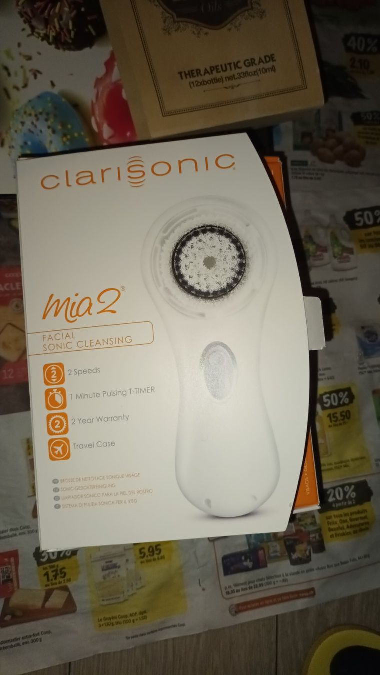 Cura del viso: Brosse de nettoyage sonique MIA 2 – Nuovo e nell'imballaggio originale da Chêne-Bougeries venduto da FamilleGanev