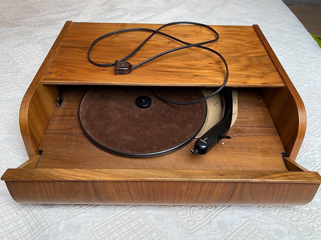 Plattenspieler: PAILLARD tourne disque. OBJET RARE !!! – Gebraucht aus Bassecourt von reggilou01