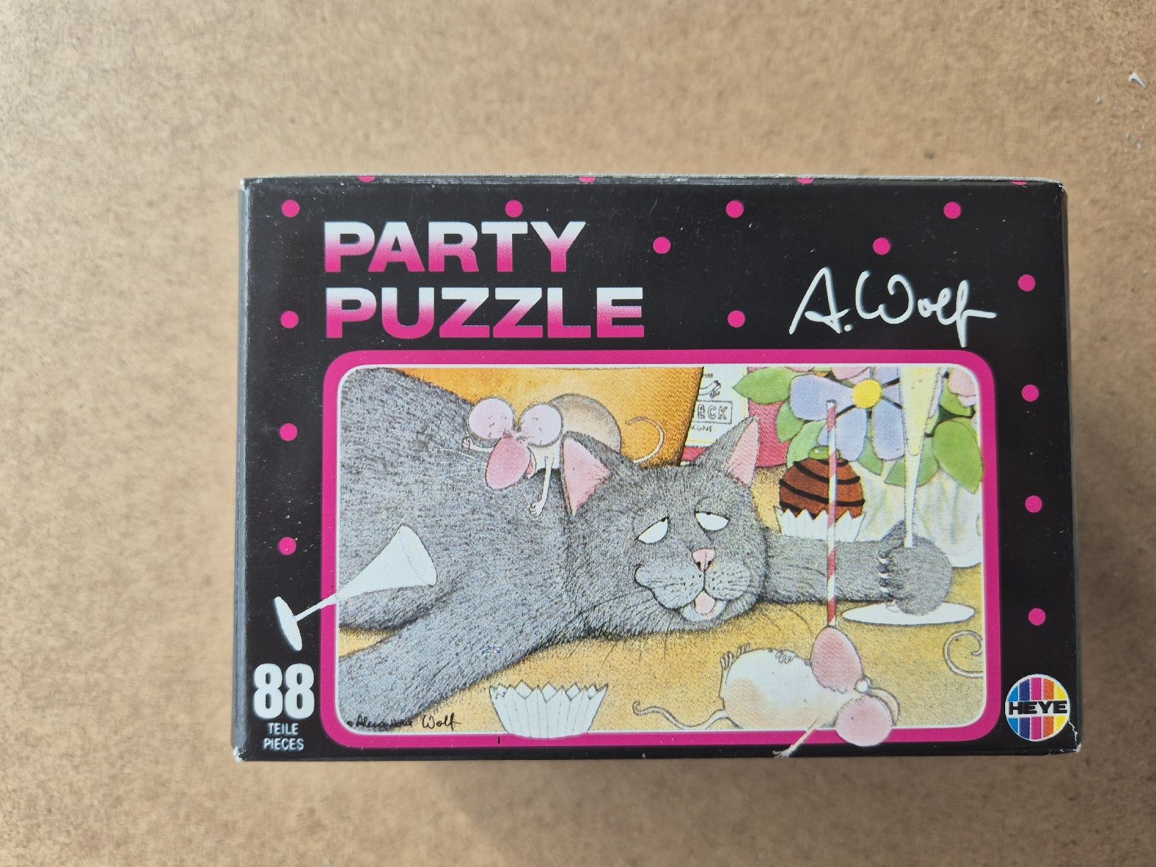 Heye Puzzle: Party Puzzle A. Wolf 88 Teile – Nuovo (secondo la descrizione) da Wernetshausen venduto da cmmj2022 2