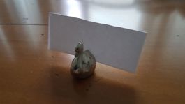 Platzkarten Halter Schwan Metall Hochzeit Fest Dekoration 12