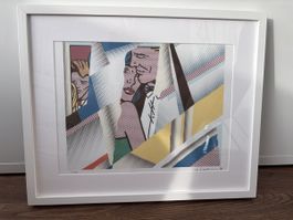 Lithographie Roy Lichtenstein Edition 21/150 - Pop Art Kunst