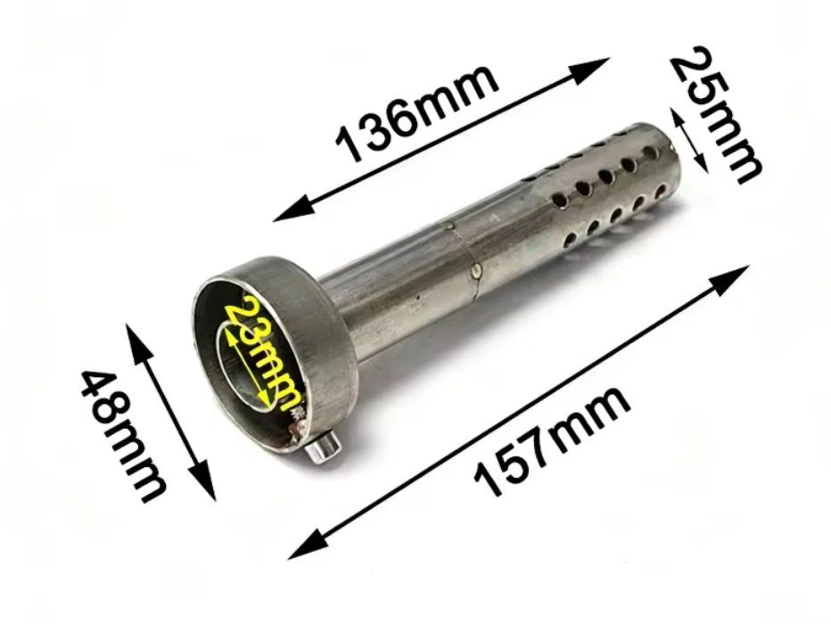 Sistemi di scarico: NUOVO Silenziatore 48mm – Nuovo e nell'imballaggio originale da Riva San Vitale venduto da gva_pls6