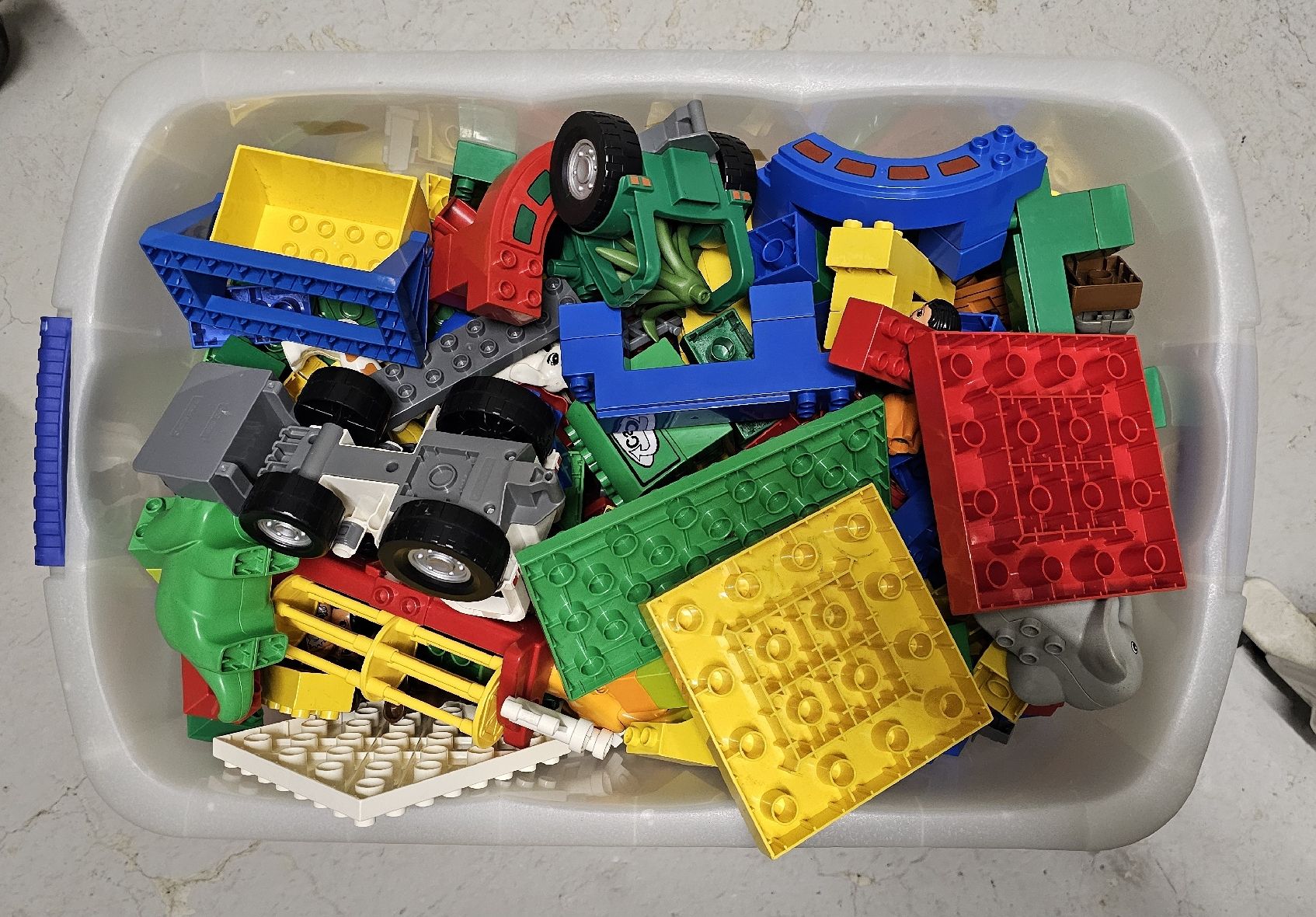 Lego Giocattoli: 10KG Lego Duplo-Sammlung – Usato da Holderbank AG venduto da Dale29 1