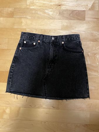 Denim skirt / Jeans Rock / Jupes mng S